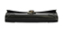 Hermes Black Fleche D'or Clutch, top view